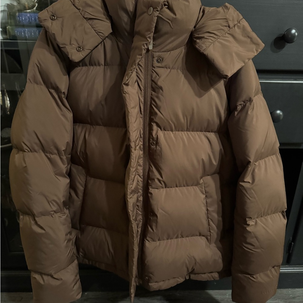 lululemon athletica Women's Brown Puffer Jacket